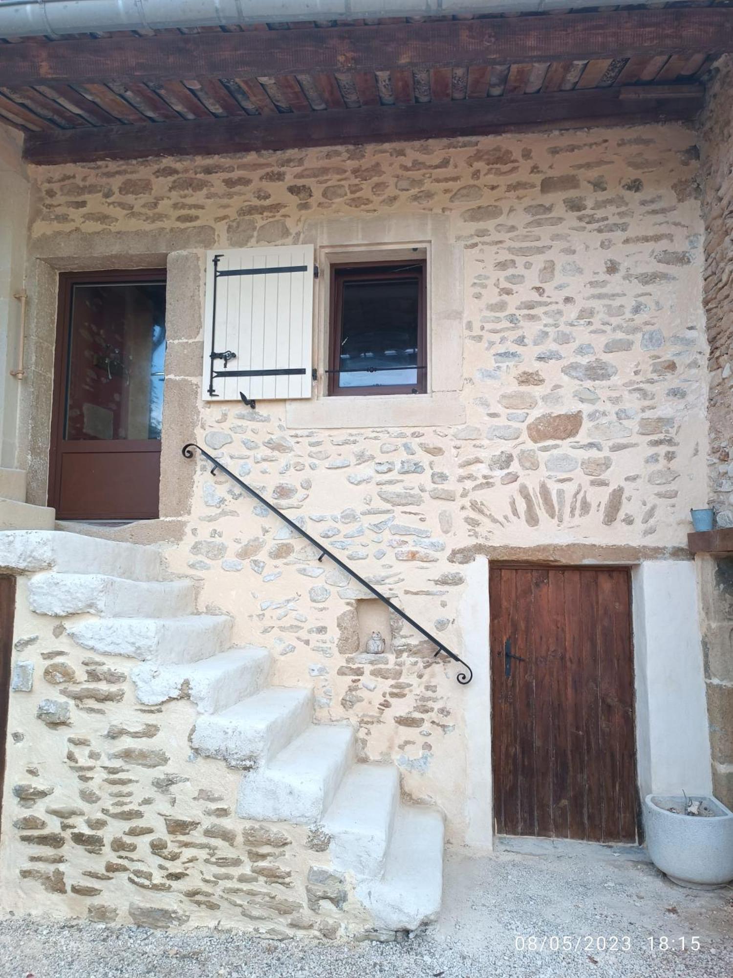 Bed and Breakfast Mas De L'Amme Valréas Exterior foto