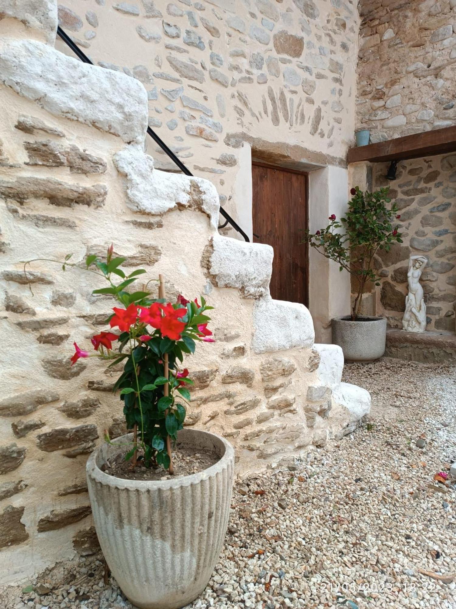 Bed and Breakfast Mas De L'Amme Valréas Exterior foto
